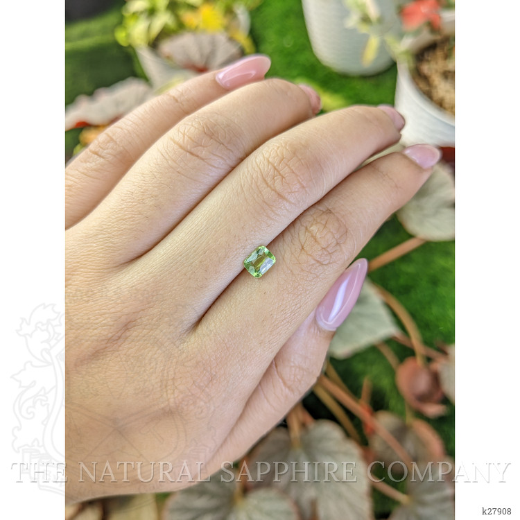 0.79 Ct. Yellowish Green Peridot from Pakistan