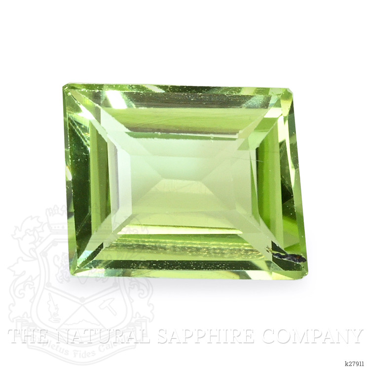 0.74 Ct. Yellowish Green Peridot from Ceylon (Sri Lanka)