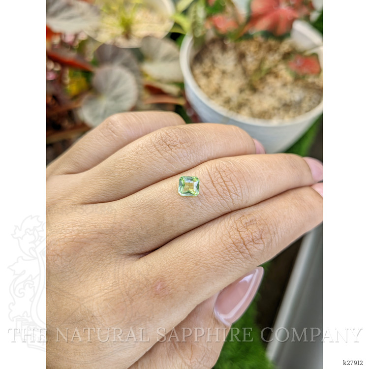 0.70 Ct. Yellowish Green Peridot from Pakistan