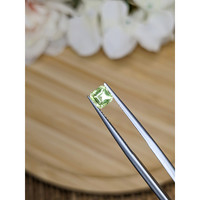 0.71 Ct. Yellowish Green Peridot from Pakistan Life Style