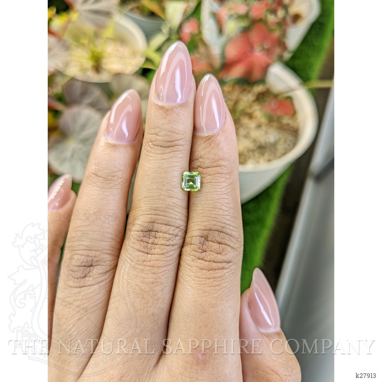 0.71 Ct. Yellowish Green Peridot from Pakistan