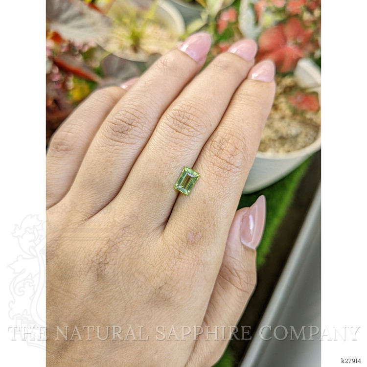 1.10 Ct. Yellowish Green Peridot from Pakistan