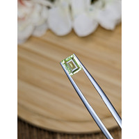 0.91 Ct. Yellowish Green Peridot from Pakistan Life Style