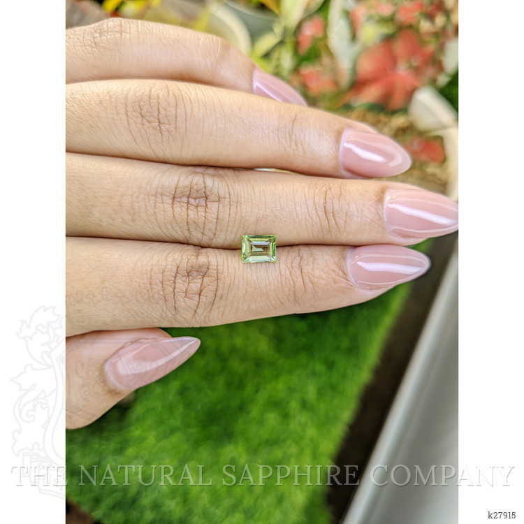 0.91 Ct. Yellowish Green Peridot from Pakistan