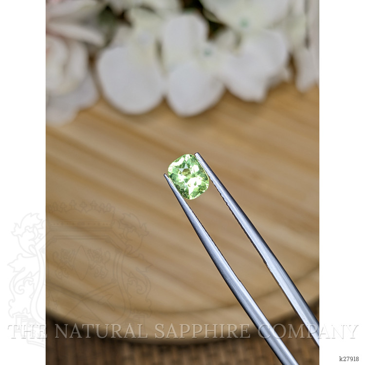 0.98 Ct. Yellowish Green Peridot from Pakistan