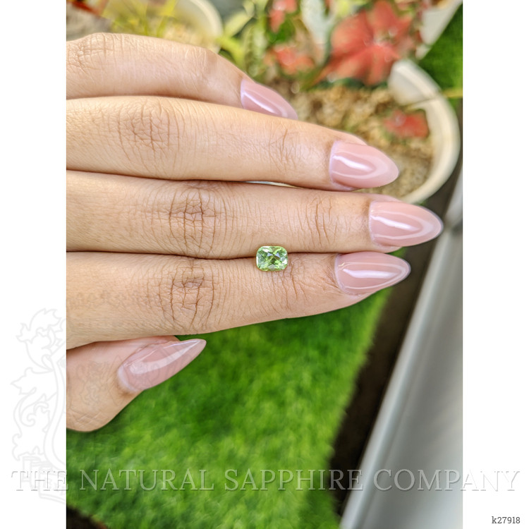 0.98 Ct. Yellowish Green Peridot from Pakistan