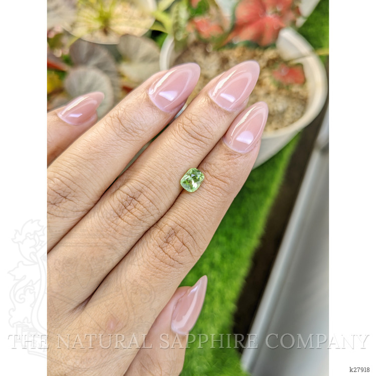 0.98 Ct. Yellowish Green Peridot from Pakistan