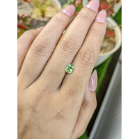 0.98 Ct. Yellowish Green Peridot from Pakistan Life Style