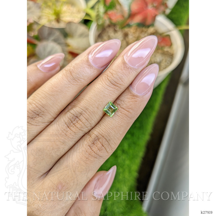 0.73 Ct. Yellowish Green Peridot from Pakistan