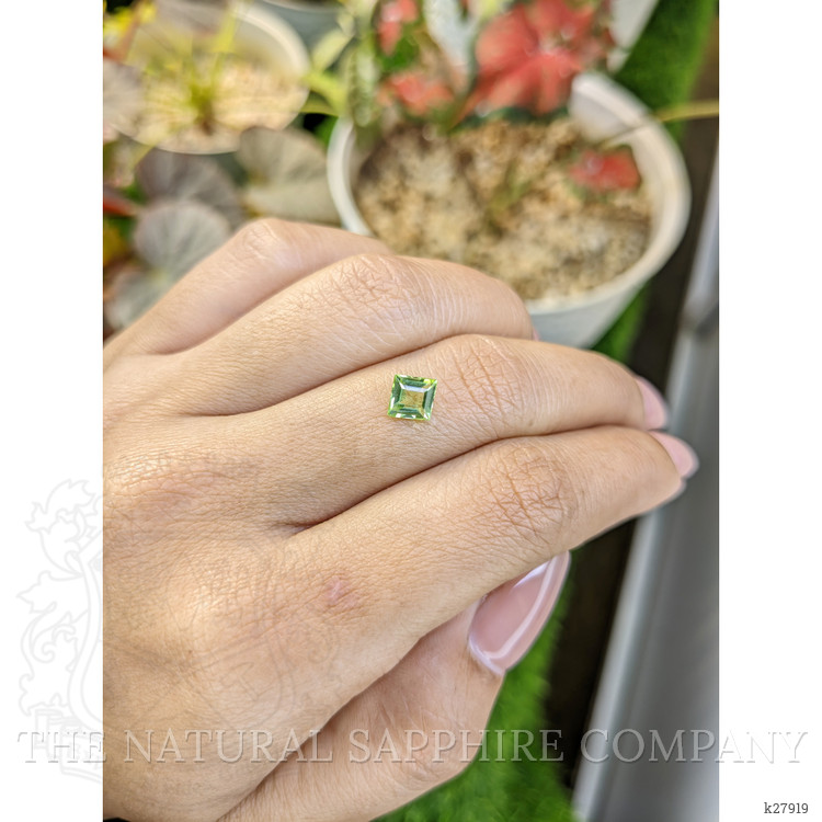 0.73 Ct. Yellowish Green Peridot from Pakistan