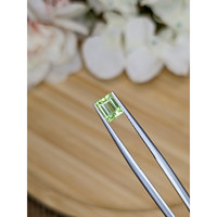0.84 Ct. Yellowish Green Peridot from Pakistan Life Style