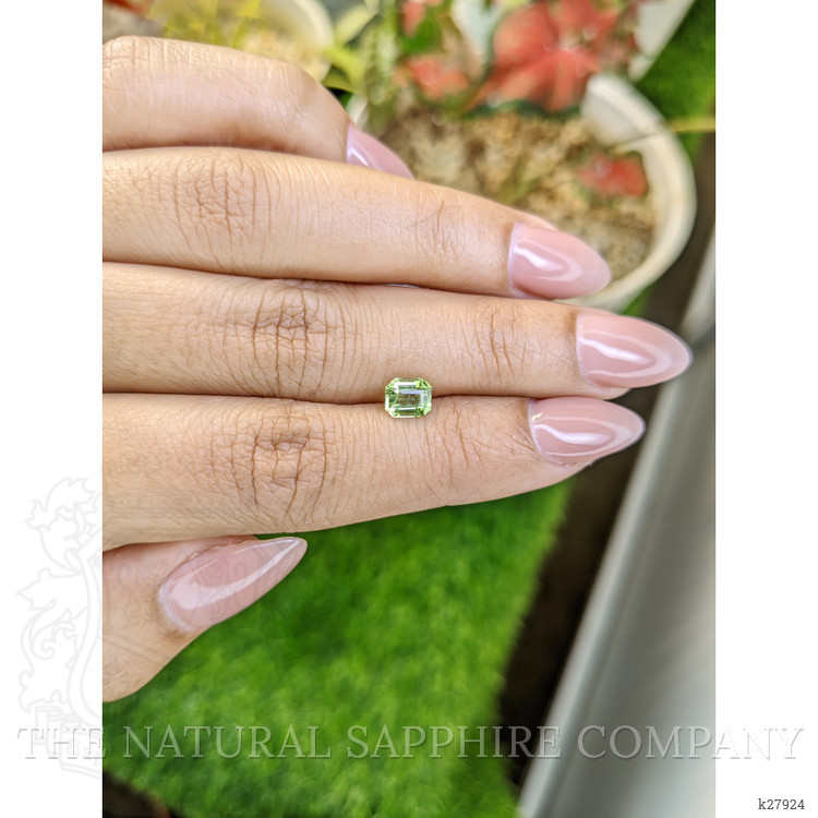 0.76 Ct. Yellowish Green Peridot from Pakistan