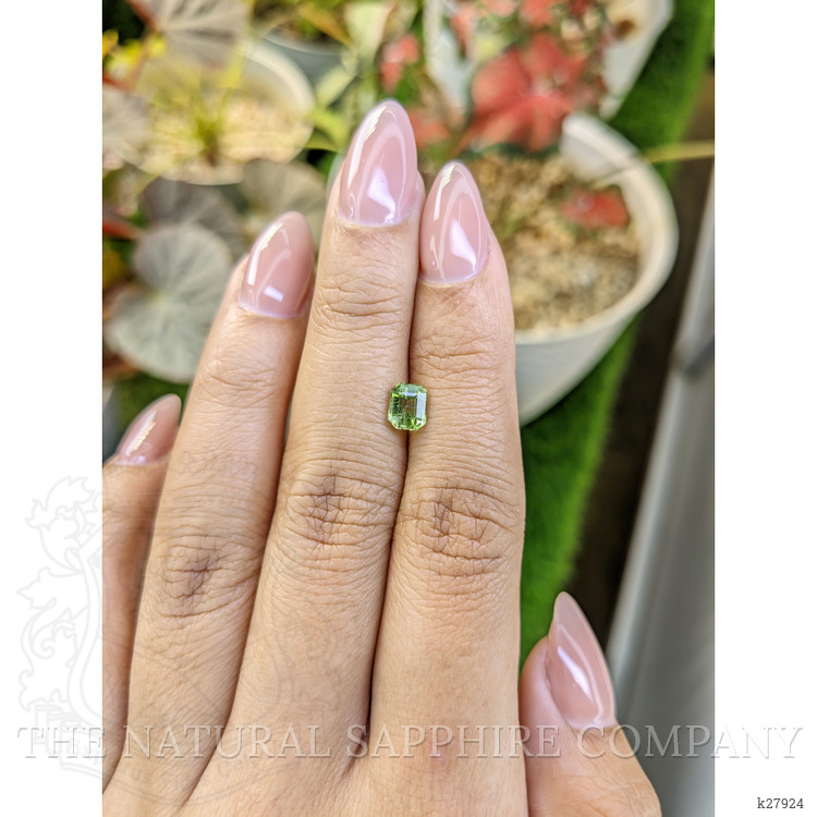 0.76 Ct. Yellowish Green Peridot from Pakistan