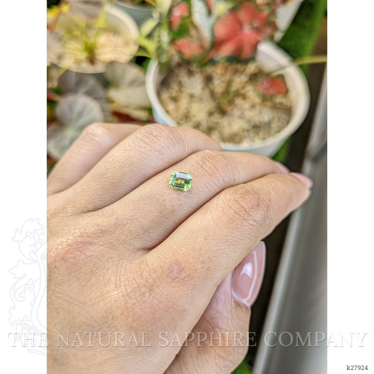 0.76 Ct. Yellowish Green Peridot from Pakistan