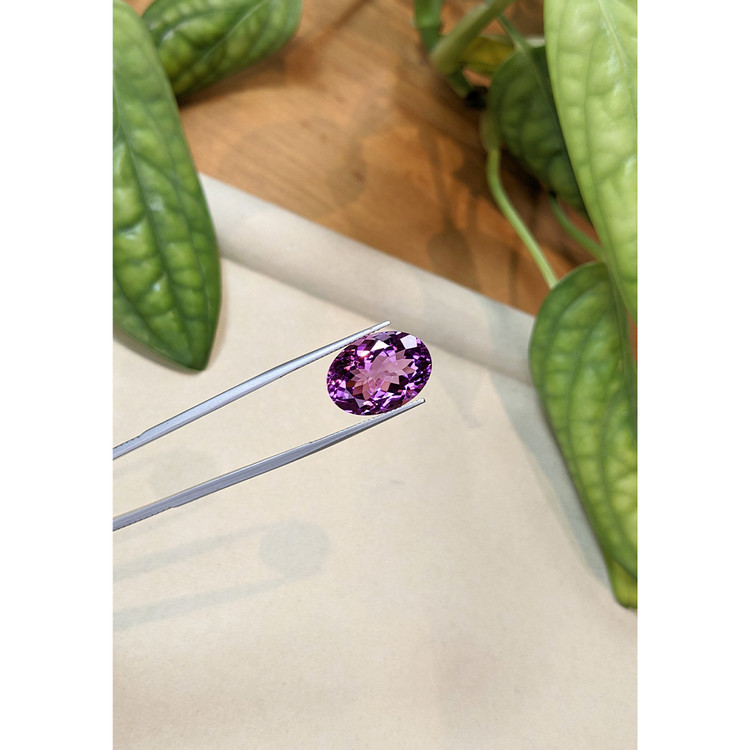 13.04 Ct. Purple Amethyst from Brazil