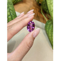 13.04 Ct. Purple Amethyst from Brazil Life Style