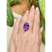 13.04 Ct. Purple Amethyst from Brazil Life Style