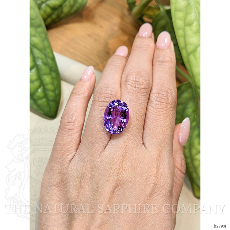 13.04 Ct. Purple Amethyst from Brazil