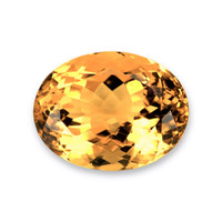 16.95 Ct. Yellowish Orange Citrine from Brazil Video