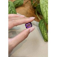 11.33 Ct. Purple Amethyst from Brazil Life Style