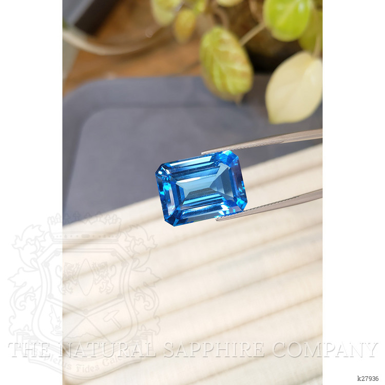 28.11 Ct. Swiss Blue Topaz from Brazil