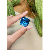 72.62 Ct. Swiss Blue Topaz from Brazil Life Style