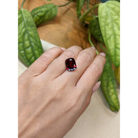 8.38 Ct. Purplish Red Rubellite Tourmaline from Brazil Life Style