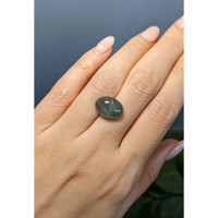 8.17 Ct. Cabochon Alexandrite from Russia Life Style