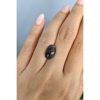 4.16 Ct. Cabochon Alexandrite from Russia Life Style