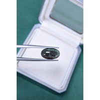 4.16 Ct. Cabochon Alexandrite from Russia Life Style