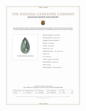 3.38 Ct. Cabochon Alexandrite from Russia Scan Report