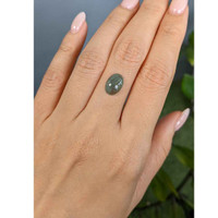 3.27 Ct. Cabochon Alexandrite from Russia Life Style
