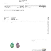 3.55 Ct. Alexandrite from Russia Scan Report