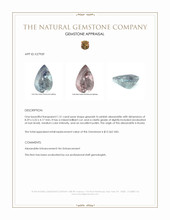 1.31 Ct. Alexandrite from Russia Appraisal