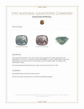 1.54 Ct. Alexandrite from Russia Appraisal