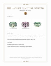 1.79 Ct. Alexandrite from Russia Appraisal