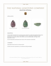 0.46 Ct. Alexandrite from Russia Appraisal