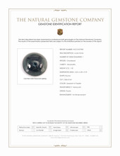 1.32 Ct. Cabochon Alexandrite from Russia Scan Report