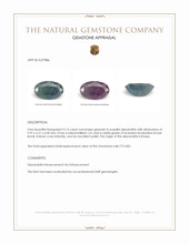 2.15 Ct. Alexandrite from Russia Appraisal