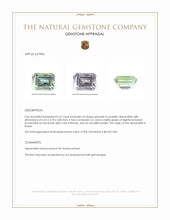 0.57 Ct. Alexandrite from Russia Appraisal
