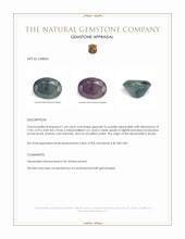 1.64 Ct. Alexandrite from Russia Appraisal