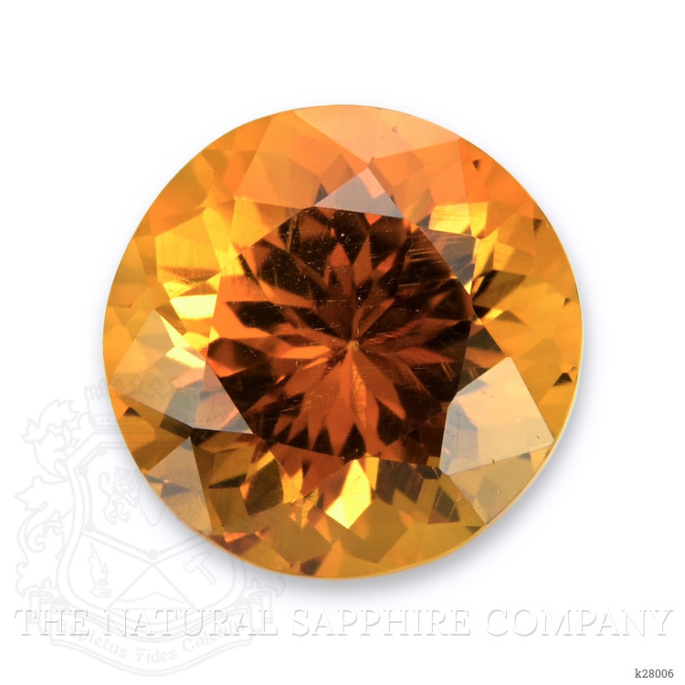 3.83 Ct. Orangish Yellow Citrine from Bolivia