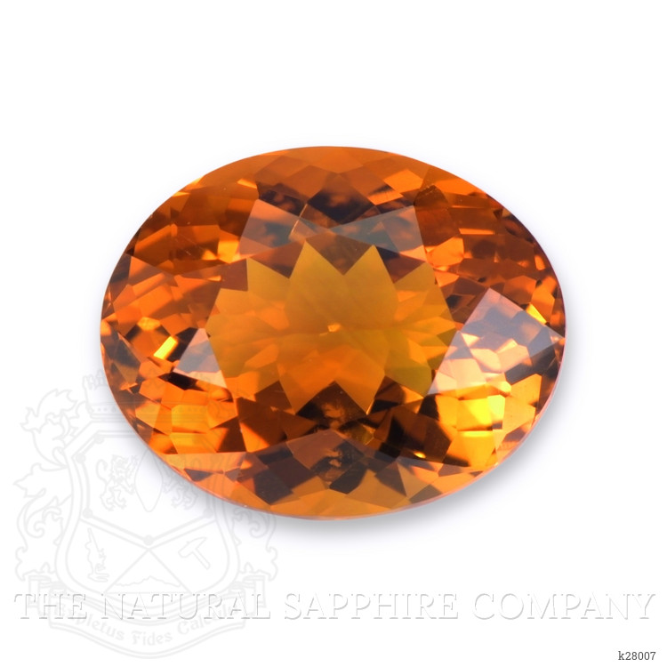 5.84 Ct. Orange Citrine from Bolivia