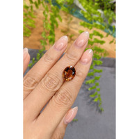 5.22 Ct. Madeira (Reddish Orange) Citrine from Bolivia Life Style