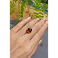5.22 Ct. Madeira (Reddish Orange) Citrine from Bolivia Life Style