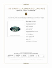 0.73 Ct. Alexandrite from Brazil Scan Report