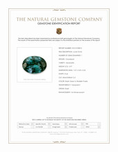 0.97 Ct. Alexandrite from Brazil Scan Report