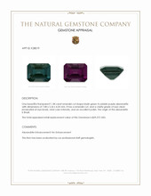 1.38 Ct. Alexandrite from Brazil Appraisal