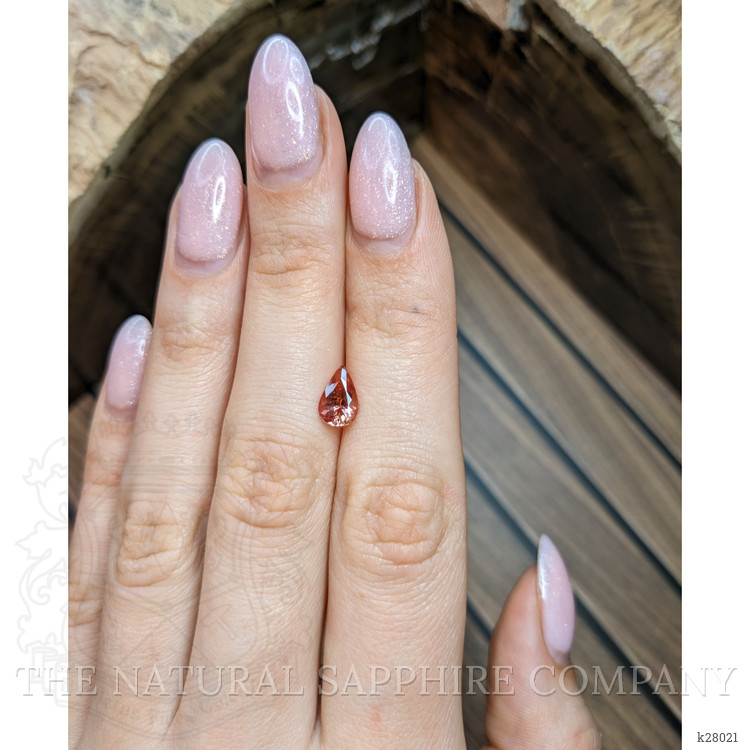 1.03 Ct. Pinkish Orange Imperial Topaz from Brazil