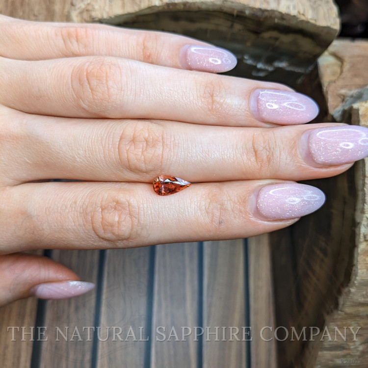 1.37 Ct. Pinkish Orange Imperial Topaz from Brazil